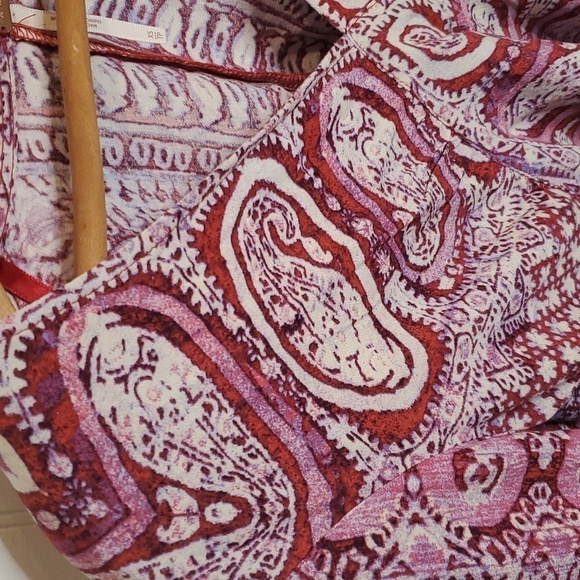 Free People Rayon BOHO crop top size XS - Picture 4 of 10